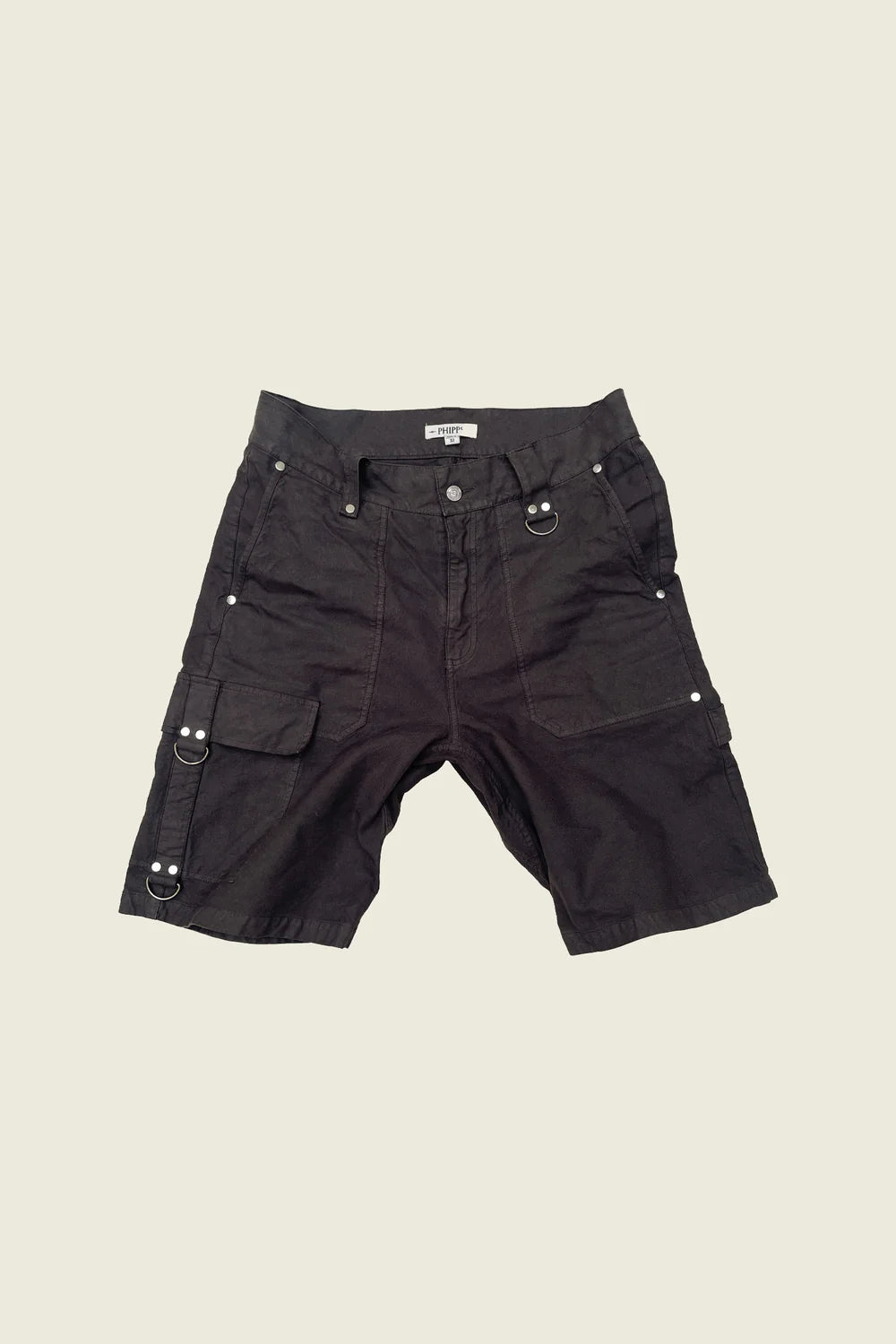 PHIPPS HARD WORK SHORTS BEAR BLACK
