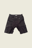 PHIPPS HARD WORK SHORTS BEAR BLACK