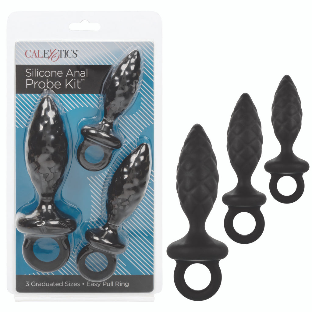 Anal Toys Silicone Anal Probe Kit (Set of 3)