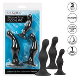 Anal Toys Silicone Anal Ripple Plug Kit (3 Piece)