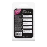 Rings! Alloy Metallic Cock Ring - Medium - 1.5in - Silver