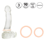 Rings! Tri Rings Cock Ring Set (3 Piece Set) - Vanilla