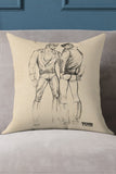Tom of Finland Canvas Sketch Pillows- 3 designs