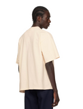 K.INGSLEY Off-White M.B.H Mock Neck Tee