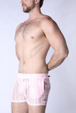 TIMOTEO Sicily Crochet Mesh Short - Pink