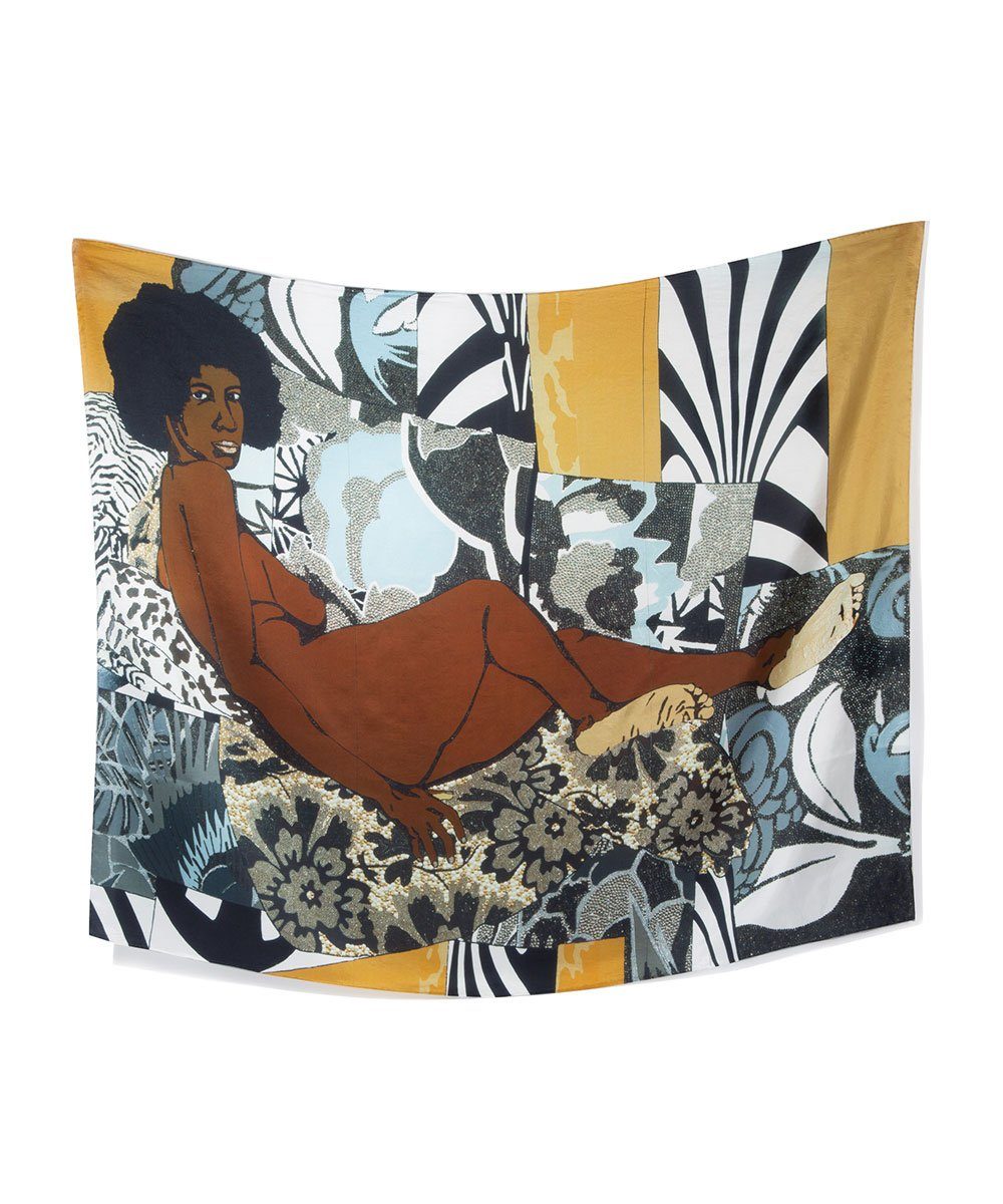 A Little Taste Outside Of Love Scarf by Mickalene Thomas x Third Drawer Down