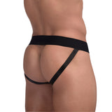 Menagerie Intimates Band Overt Black Rose Jockstrap