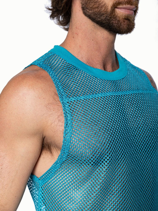 BIKE Short Sleeveless Practice Jersey - Teal