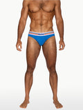 BIKE Stretch Cotton Brief - Indigo Blue