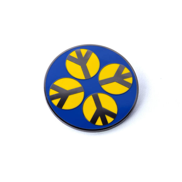 ROBERT INDIANA Yield Brother Pin