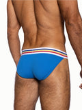 BIKE Stretch Cotton Jock Brief -  Bright Indigo