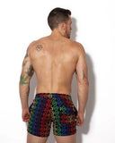 Mounderwear Swim Short Pride Black