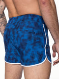 BIKE Track Short 4-Way Stretch - Hydrate Print