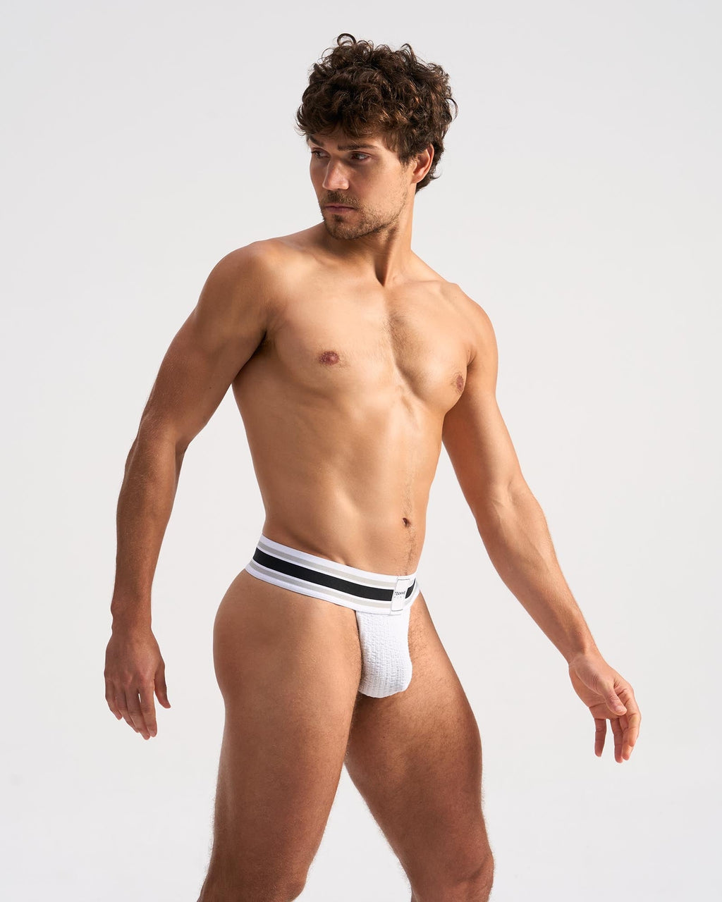 TEAMM8 Locker Room Thong - Chalk