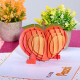 It’S Peachy Funny 3D Pop-Up Cheeky Birthday Card