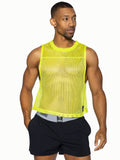 BIKE Short Sleeveless Practice Jersey - Acid Lime