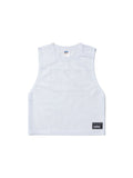 BIKE Short Sleeveless Practice Jersey - White