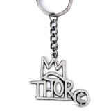 Jean-Michel Basquiat - Thor Crown Keychain