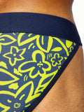 BIKE Stretch Cotton Jock Brief - Flower Party