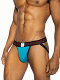 BIKE ATHLETIC Mesh Jockstrap - turquoise