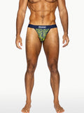 BIKE Stretch Cotton Jock Brief - Flower Party