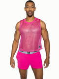 BIKE Short Sleeveless Practice Jersey - Pink