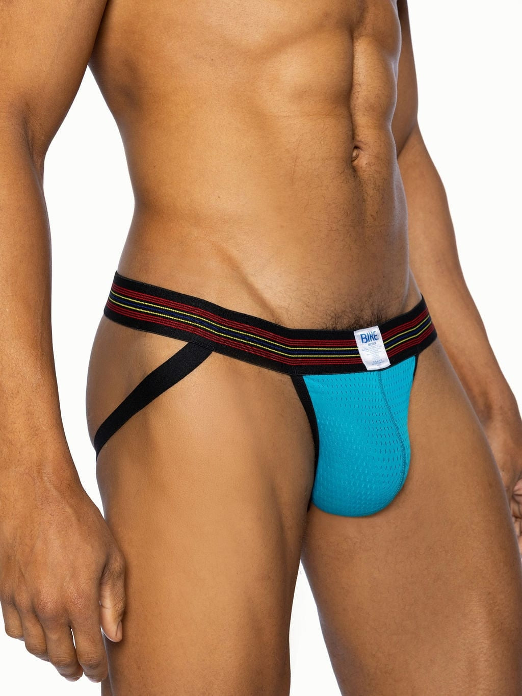 BIKE ATHLETIC Mesh Jockstrap - turquoise