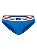 BIKE Stretch Cotton Brief - Indigo Blue