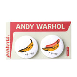 Andy Warhol Bananas Button Set