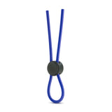 Stay Hard Blue Silicone Loop Penis Ring