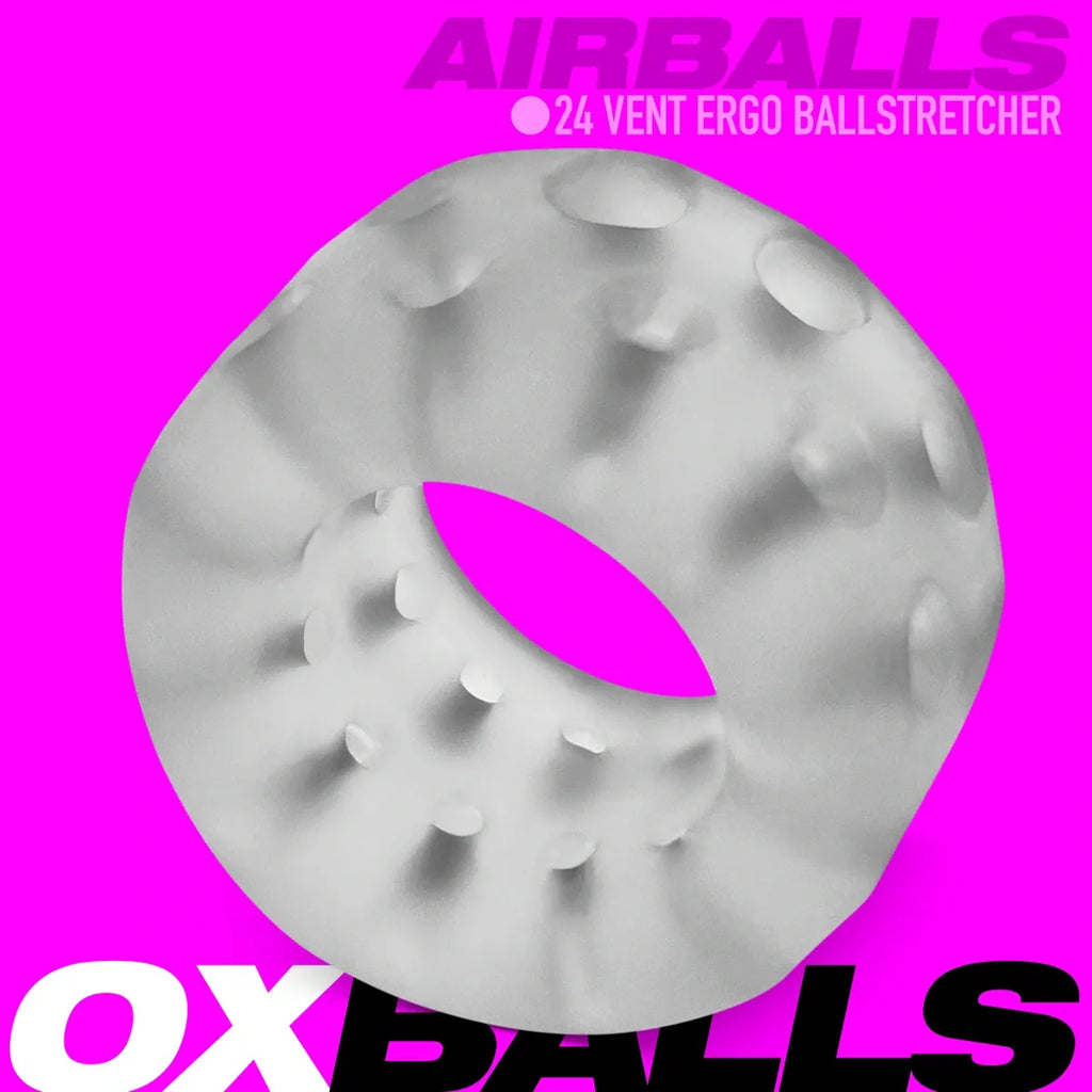 Oxballs Airballs Air-Lite Silicone Ballstretcher - Clear Ice