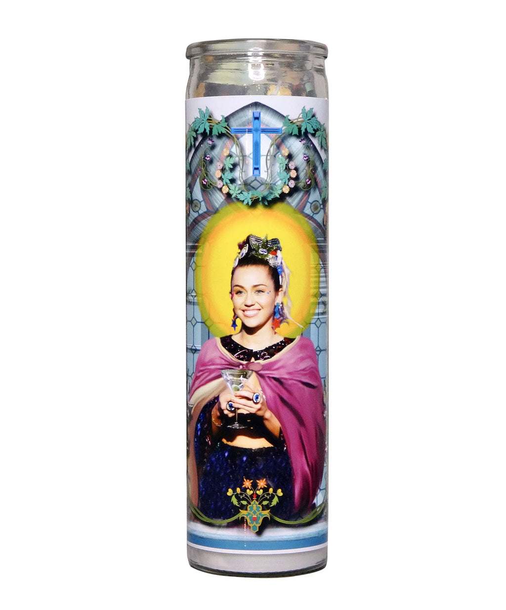 Miley Cyrus Celebrity Prayer Candle