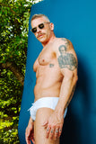 CDLP Econyl Swim Brief White