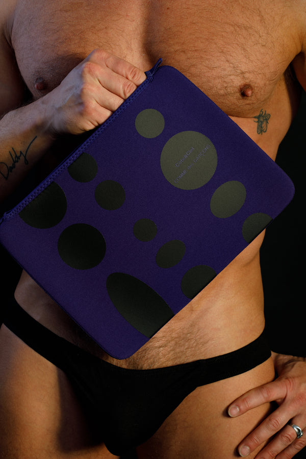 Comme des Garçons X Côte&Ciel MacBook Air 11" Case Blue / Black