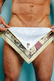 Tom of Finland x FatCloth pocket Square: Lacey