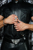 Jonathan Johnson x Tom of Finland FLYING COCK Sterling Silver Belt Buckle