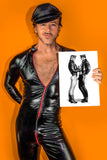 Tom of Finland Mini Poster: Titty Touch