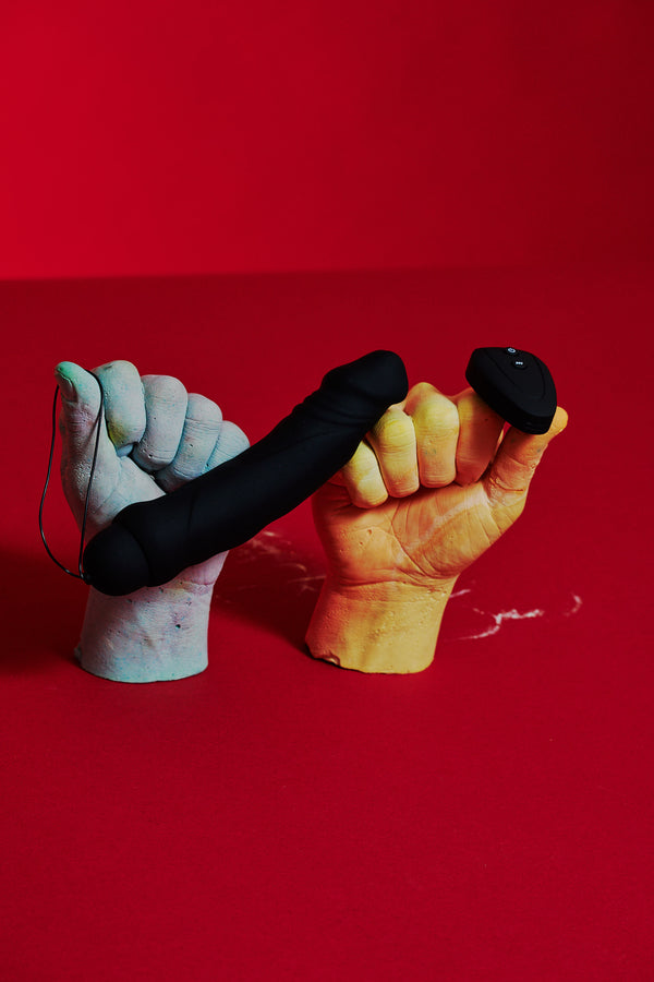 Ivan 10x Mode Remote Vibrating Dildo