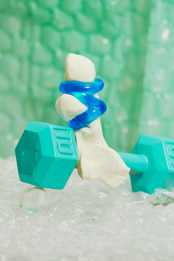 Oxballs Z-Balls Cockring And Ballstretcher Blue