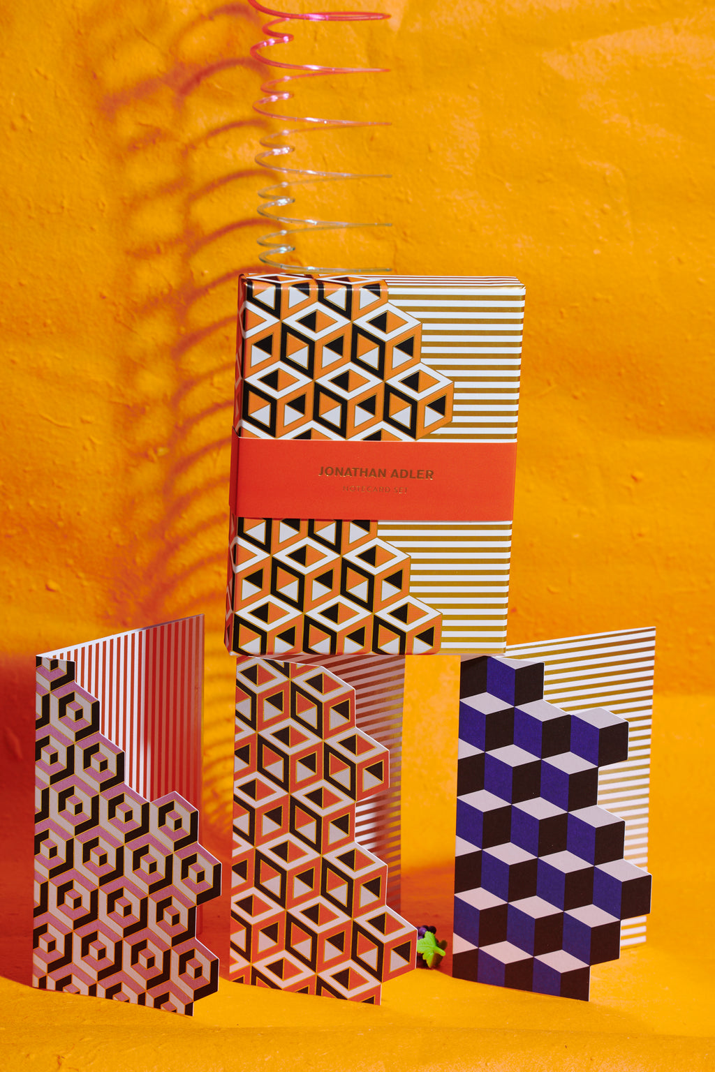 JONATHAN ADLER VERSAILLES BOXED DIECUT NOTECARD SET