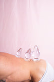 Triple Cones 3 Piece Anal Plug Set - Clear