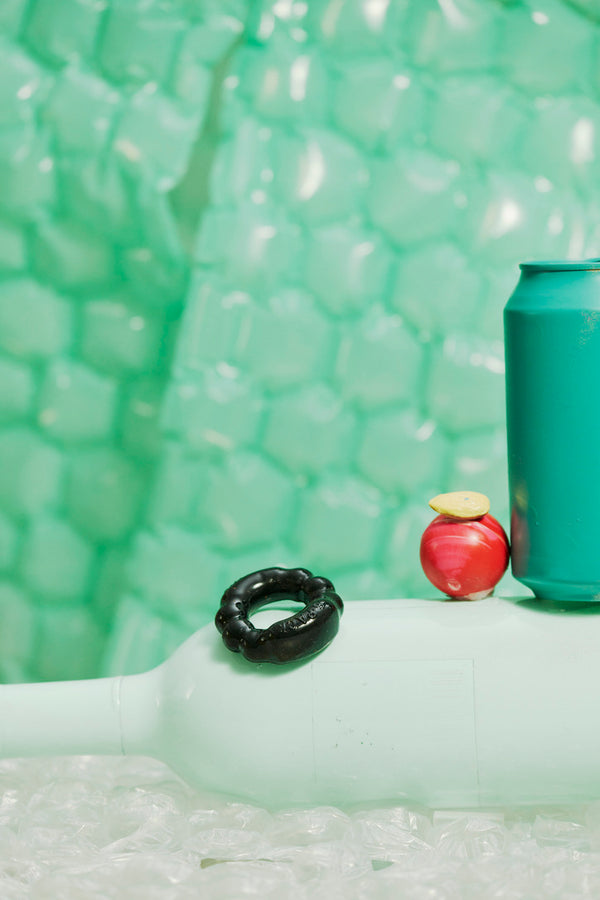 Oxballs Atomic Jock 'The 6 Pack' Sport Cock Ring - Black