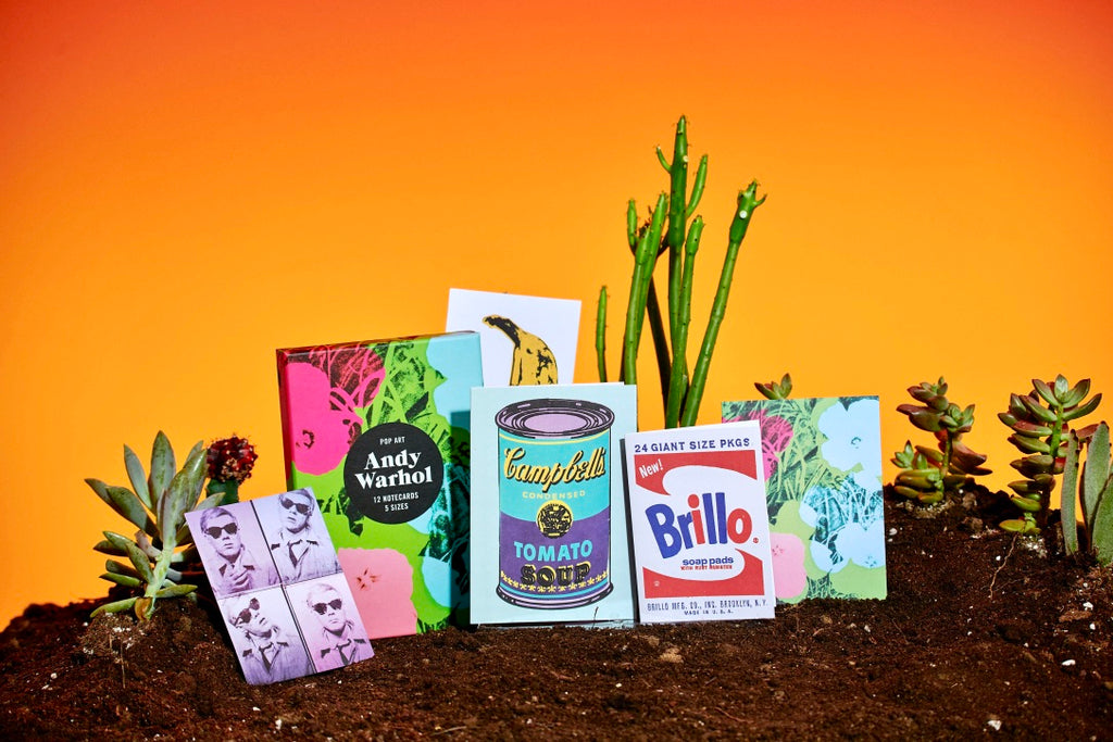 ANDY WARHOL POP ART NOTECARD SET