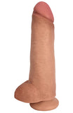 JOCK 12 Inch Dildo with Balls - Light