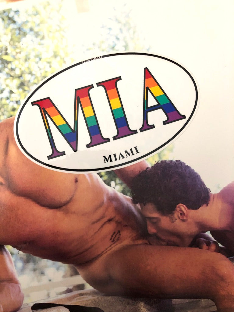 MIAMI VINTAGE BUMBER STICKER