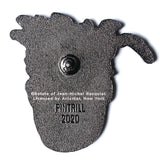 JEAN-MICHEL BASQUIAT PORTRAIT PIN