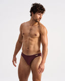 TEAMM8 Retro Bikini Brief - Mahogany