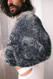 Louis Gabriel Nouchi GRAY FLUFFY SWEATER