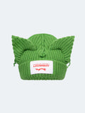 LOVERBOY BY CHARLES JEFFREY CHUNKY EARS BEANIE GREEN