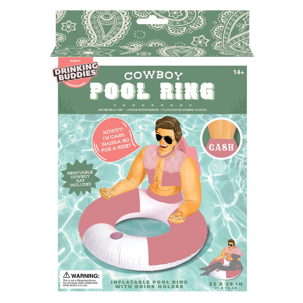 Hunky Cowboy Pool Ring